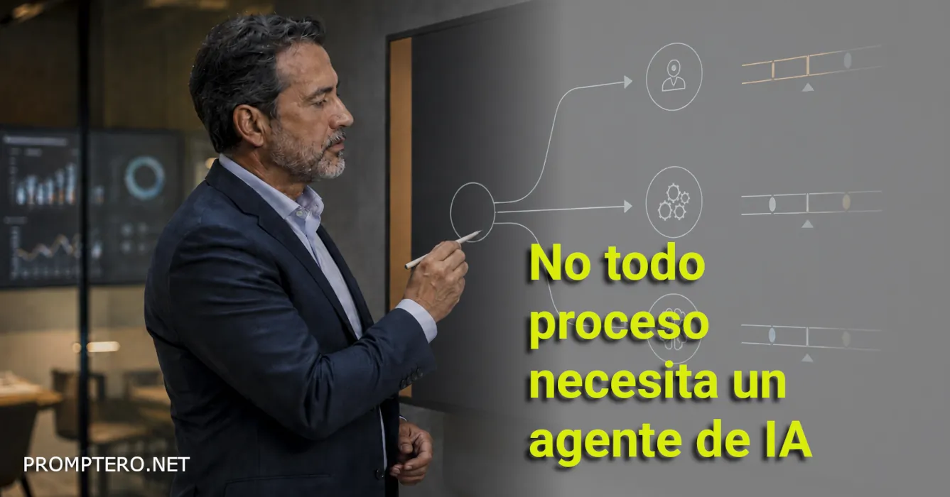 Agentes de IA para empresas: cuándo usarlos y cuándo automatizar